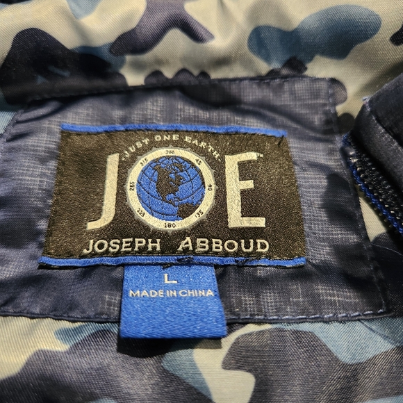 JOE Joseph Abboud Men's PUFFER VEST Jacket🔥 Zip Front NAVY BLUE XL - Picture 11 of 14